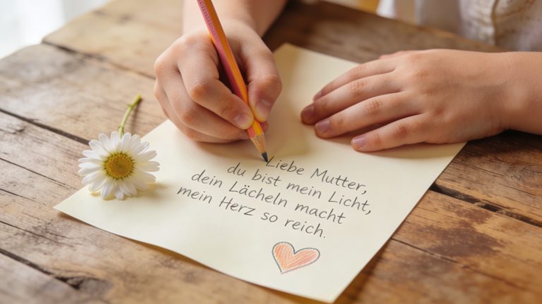 Muttertagsgedichte, die wirklich aus dem Herzen kommen – für Kinder und Erwachsene