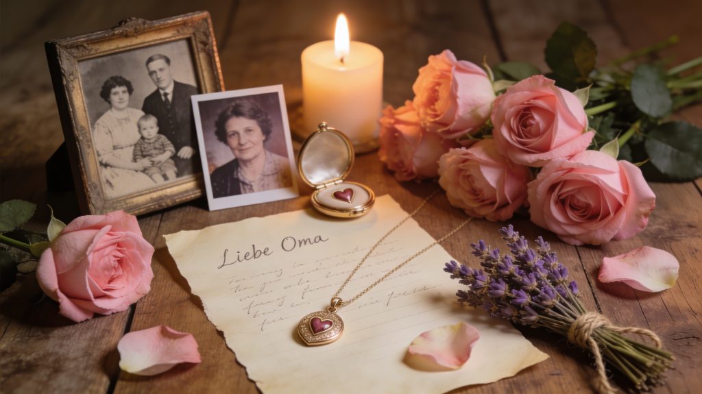 Brief an Oma als Muttertagsgeschenk.