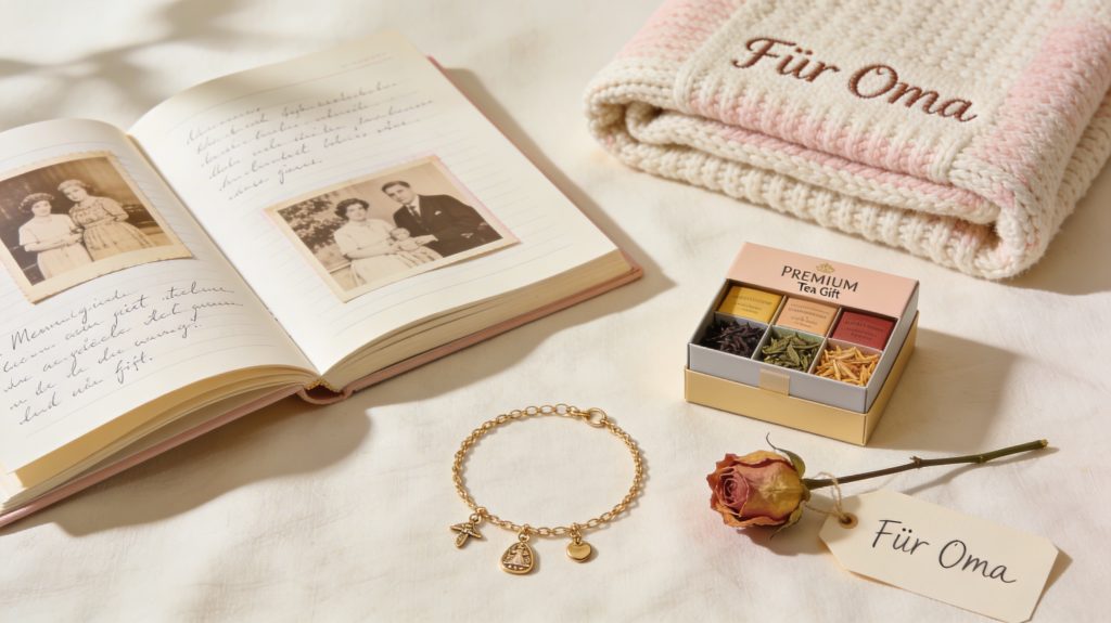 Muttertagsgeschenke für Oma.