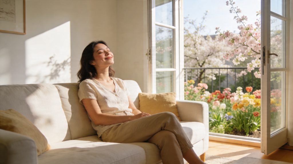 Luftreiniger: frische Luft.