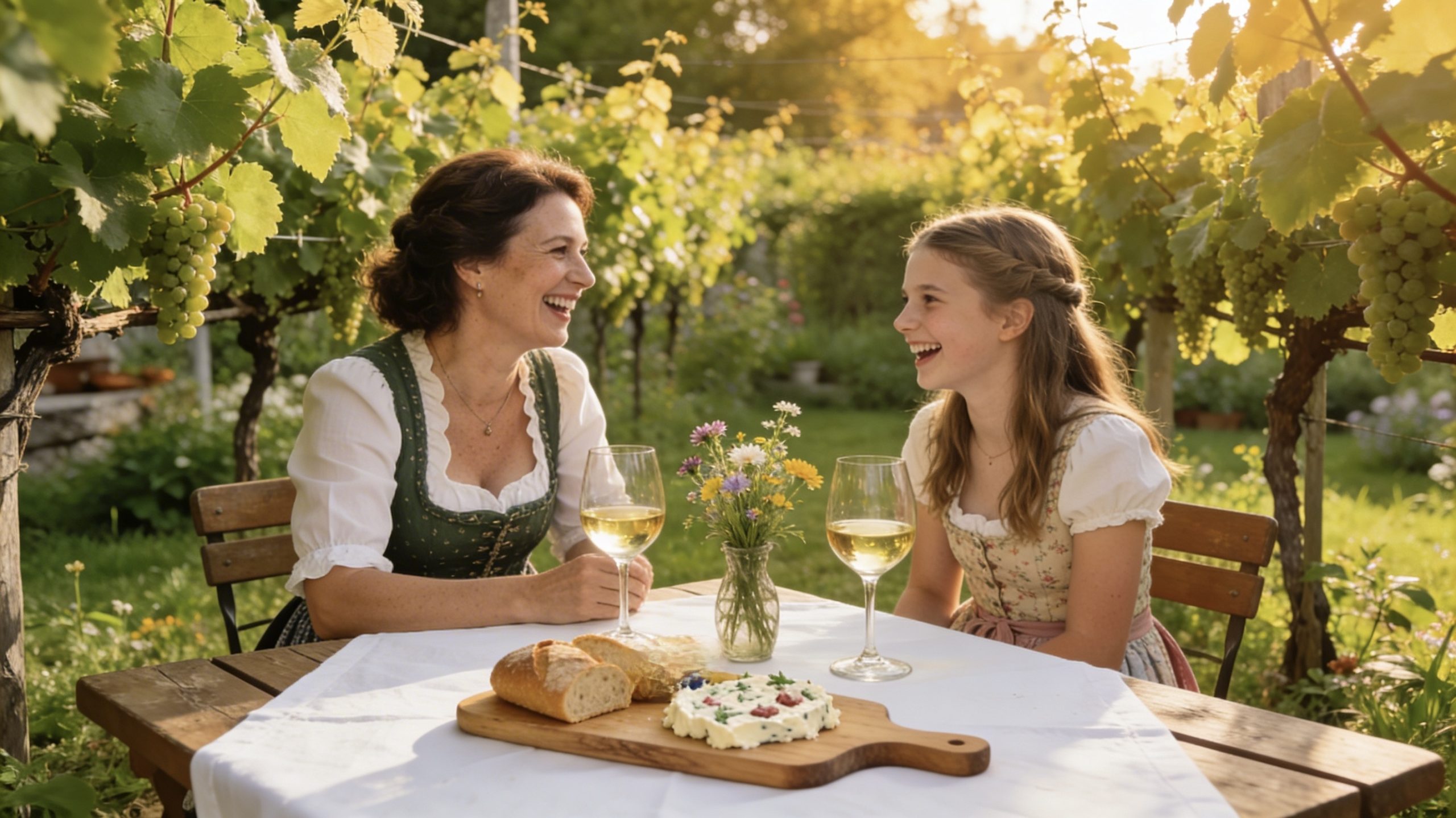 Muttertag Aktivitäten: Heuriger.
