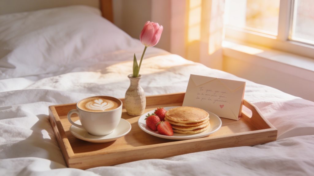 Muttertag: Frühstück im Bett