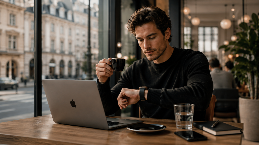 Garmin vs Apple Watch: Die Apple Watch ist dezenter.